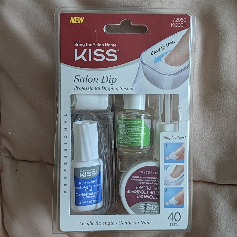 Kiss Salon Dip Acrylic Nails